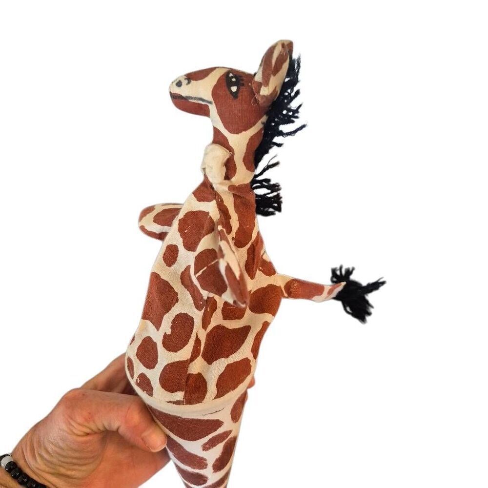 Giraffe 16" Stick Puppet - Picture 3 of 10